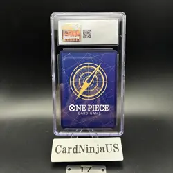 CGC GEM MINT 10 Nami Alt Art OP14-031 SR The Azure Sea's Seven ONE PIECE Card 17 - Image 2