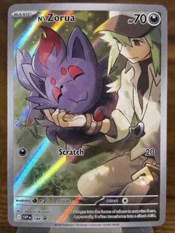 N's Zorua 189 Sv: Scarlet & Violet Promo Cards Holo - Image 1