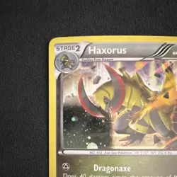 Pokemon TCG Haxorus Plasma Blast 69/101 Holo Rare HP/140 English Card - Image 3