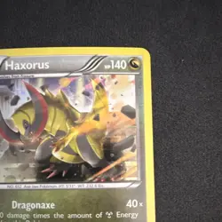 Pokemon TCG Haxorus Plasma Blast 69/101 Holo Rare HP/140 English Card - Image 4