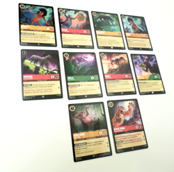 Disney Lorcana Theme Lot - The Jungle Book Theme lot of 10 Cards - Image 3
