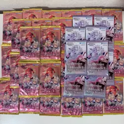 Hololive Card Game 38x Loose Packs Elite Spark & Quintet Spectrum Boosters - Image 1