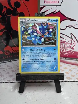 Greninja Rare Cracked Ice Holo Card XY BREAKpoint 040/122 Pokemon TCG 2016 - Image 1