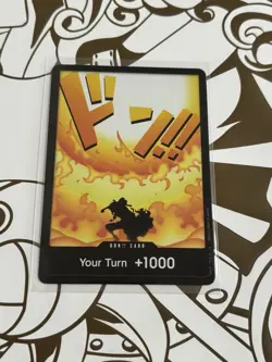 Portgas D Ace One Piece Foil Don Card Promo Devil Fruits Collection Vol. 2 - NM - Image 1