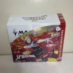 Magic: The Gathering Marvel Spider-Man Collector Booster Box (New Sealed) - Image 1