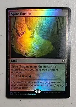 Spire Garden Commander Legends: Battle for Baldur's Gate Foil MTG - Image 1
