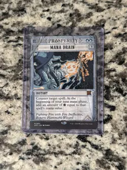 Mana Drain OTJ Breaking News Mint 0011 MTG OTP Mythic NM - Image 1
