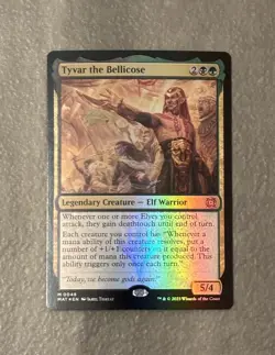 MTG ** Tyvar the Bellicose ** March of the Machine: The Aftermath ** Foil - Image 1