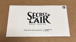 MTG Secret Lair Drop: Tome of the Astral Sorceress Rainbow Foil Edition Sealed - Image 1