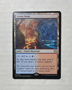 Steam Vents X1 -NM/M Pack Fresh -Lorwyn Eclipsed MTG Magic The Gathering English - Image 1