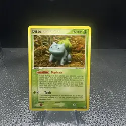 Pokemon TCG Delta Species EX Ditto Bulbasaur 36/113 Near Mint - Image 1