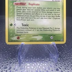 Pokemon TCG Delta Species EX Ditto Bulbasaur 36/113 Near Mint - Image 4