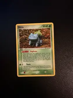 Pokemon TCG Delta Species EX Ditto Bulbasaur 36/113 Near Mint - Image 1