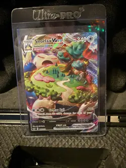 Snorlax VMAX 142/202 Pokemon Sword and Shield Full Art Card - Image 1