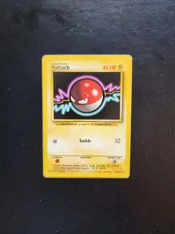 Pokemon TCG Voltorb Base Set 67/102 Regular Unlimited Common - Image 1