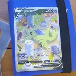 Pokemon Tyranitar V Battle Styles 155/163 Ultra Rare Single Strike English 2021 - Image 1