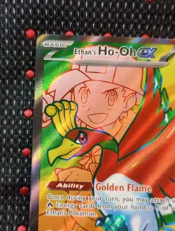 Ethans Ho-Oh EX Full Art Sv10: Destined Rivals 209/182 Pokemon NM+ - Image 2
