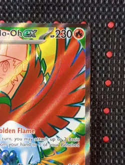 Ethans Ho-Oh EX Full Art Sv10: Destined Rivals 209/182 Pokemon NM+ - Image 3