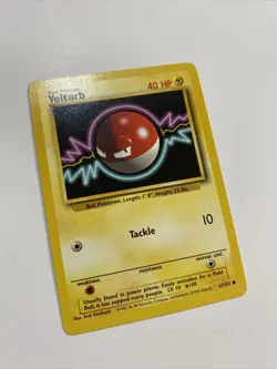 Pokemon TCG Voltorb Base Set 67/102 Regular Unlimited Common - Image 2