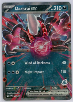 Pokemon TCG Darkrai ex SVP 110 Battle Academy 2024 Black Star Promo - Image 1