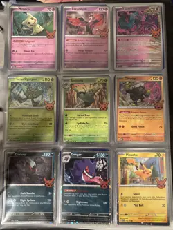 Pokemon 2024 Halloween Trick or Trade Complete Set of 30 (some Swirl Holos) - Image 1