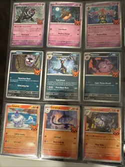 Pokemon 2024 Halloween Trick or Trade Complete Set of 30 (some Swirl Holos) - Image 2