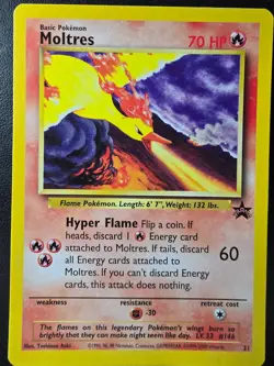 Pokemon - Moltres (21) [Wizards of the Coast: Black Star Promos] - NM - Image 1