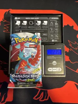 22.75g HEAVY - Pokemon TCG S&V Paradox Rift Booster Pack Sealed / Semi GoDU - Image 1