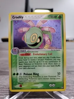 Cradily 7/108 Holo Rare Power Keepers Pokemon NM - Image 1