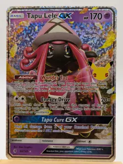 Pokemon TCG Celebrations Tapu Lele GX 60/145 Ultra Rare Holo - F38 - Image 1