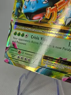 M Venusaur EX XY Evolutions Ultra Rare 2/100 Near Mint Pokemon TCG - Image 5