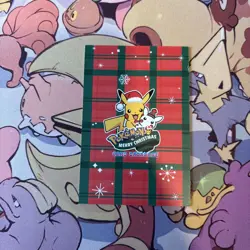 Pikachu Lugia Poncho Cracked Pink Stars Holo Pokemon Database Christmas - Image 3