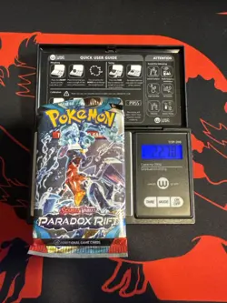 22.70g HEAVY - Pokemon TCG S&V Paradox Rift Booster Pack Sealed / Semi GoDU - Image 1
