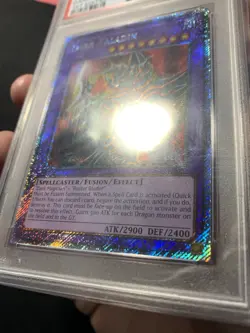 YuGiOh! Dark Paladin RA03-EN126 Platinum Secret Rare 1st Edition Holo PSA 10 GEM - Image 3