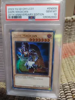 2023 YU-GI-OH! LC01-EN005 DARK MAGICIAN ULTRA RARE PROMO PSA 10 💎 - Image 1