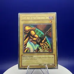 LP Left Arm of the Forbidden One LOB-123 Yu-Gi-Oh 2002 Unlimited - Image 1