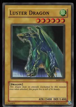 Luster Dragon #2 LOD-050 Super Rare Legacy of Darkness Unlimited Yu-Gi-Oh - Image 1