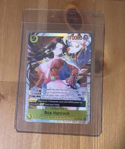 Boa Hancock OP14-112 SR The Azure Sea’s Seven Foil One Piece TCG English NM - Image 1