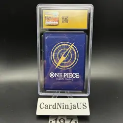CGC PRISTINE 10 MONKEY D. LUFFY #P-075 SAIKYO JUMP PROMO 2024 ONE PIECE JPN 197 - Image 2