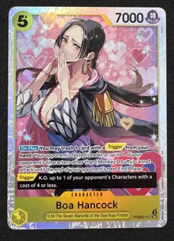 Boa Hancock PRB02-017 - One Piece TCG - SR Foil Near-Mint English - Image 1