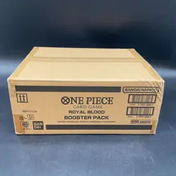 One Piece OP-10 Royal Blood English 12 Booster Box Case Factory Sealed - Image 1