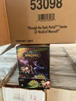 World of Warcraft Through the Dark Portal starter, New Stock, Case Fresh - Image 1