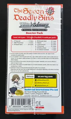 Weiss Schwarz : The Seven Deadly Sins Booster Box - English Edition - Image 2