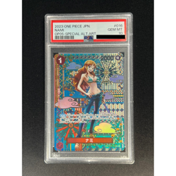 [PSA 10] Nami ONE PIECE Card Game Japanese OP01-016 Awakening of the New Era - Image 2