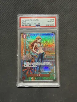 Nami PSA 10 Op05 japan Op01-016 Awakening Of The New Era Special Alt Art Mosaic - Image 1