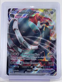 COPPERAJAH VMAX 2020 POKEMON REBEL CLASH RARE HOLO A 137/192 Q6233 - Image 1