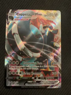 Copperajah VMAX SWSH Rebel Clash 137/192 Ultra Rare Pokemon Card NM - Image 1