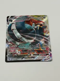 Holo Foil Copperajah VMAX 137/192 Ultra Rare SWSH02: Rebel Clash Pokemon Card - Image 1