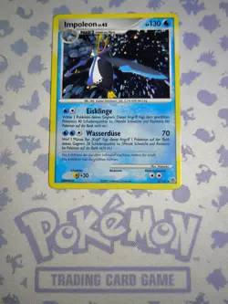 Pokemon Empoleon LV 42 Nm 🇩🇪 Holo Rare 2007 Og Card Diamond & Pearl - Image 2