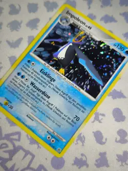 Pokemon Empoleon LV 42 Nm 🇩🇪 Holo Rare 2007 Og Card Diamond & Pearl - Image 3